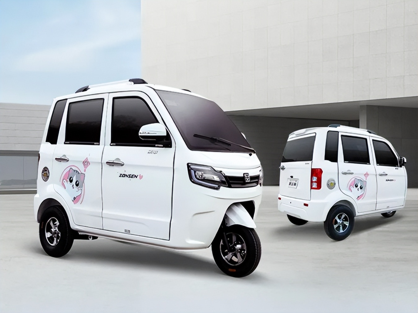 宗申全封闭电动三轮最新款,宗申有油电混动封闭三轮车