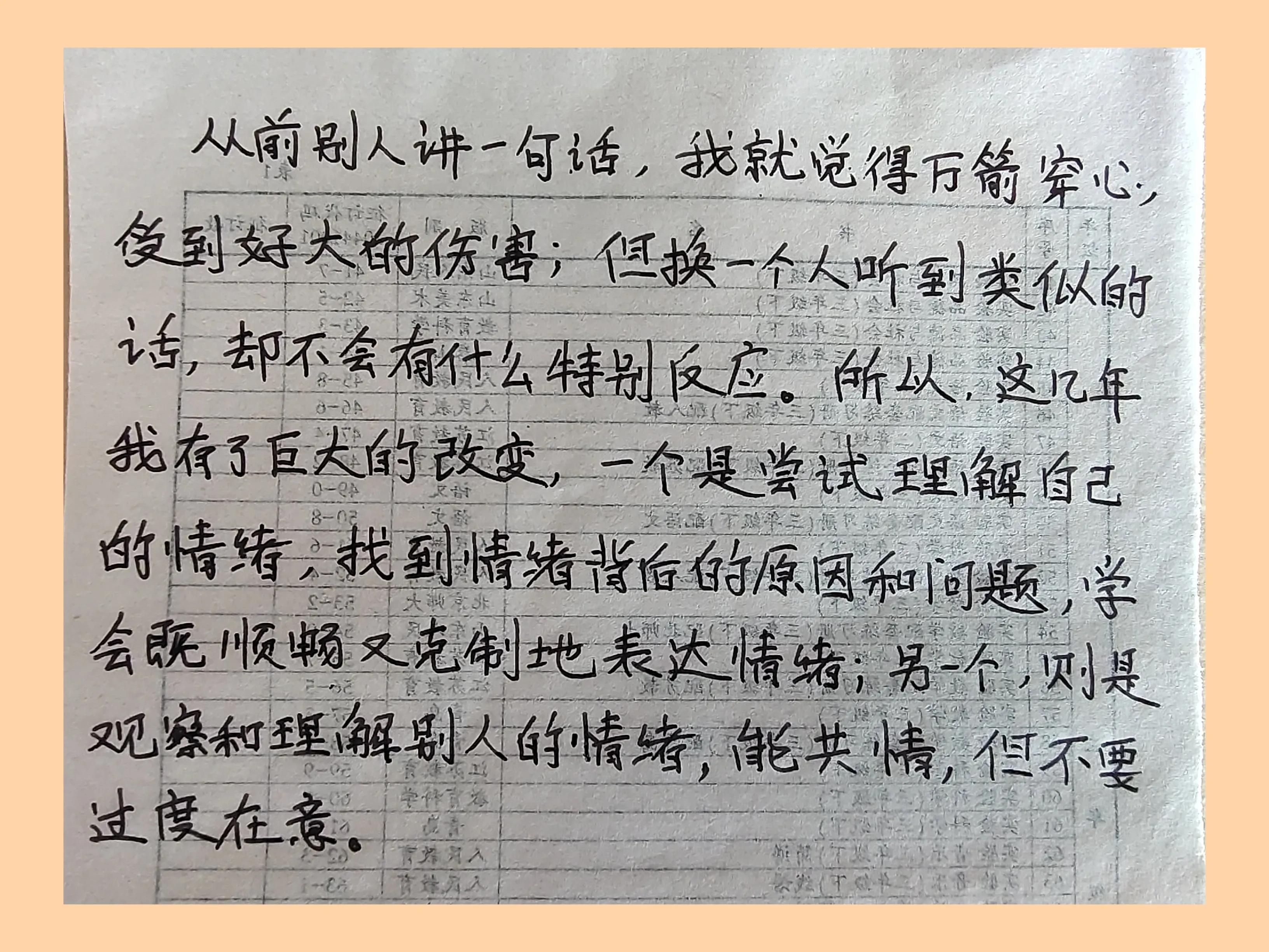 抄书打卡第1日，李筱懿《情绪自控》自序里的精美文字