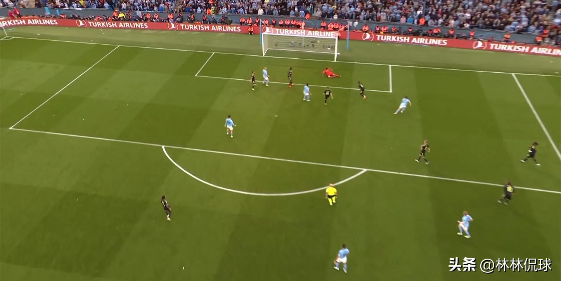 欧冠半决赛首回合曼城4:3击败皇马,曼城队史首夺欧冠成就三冠伟业