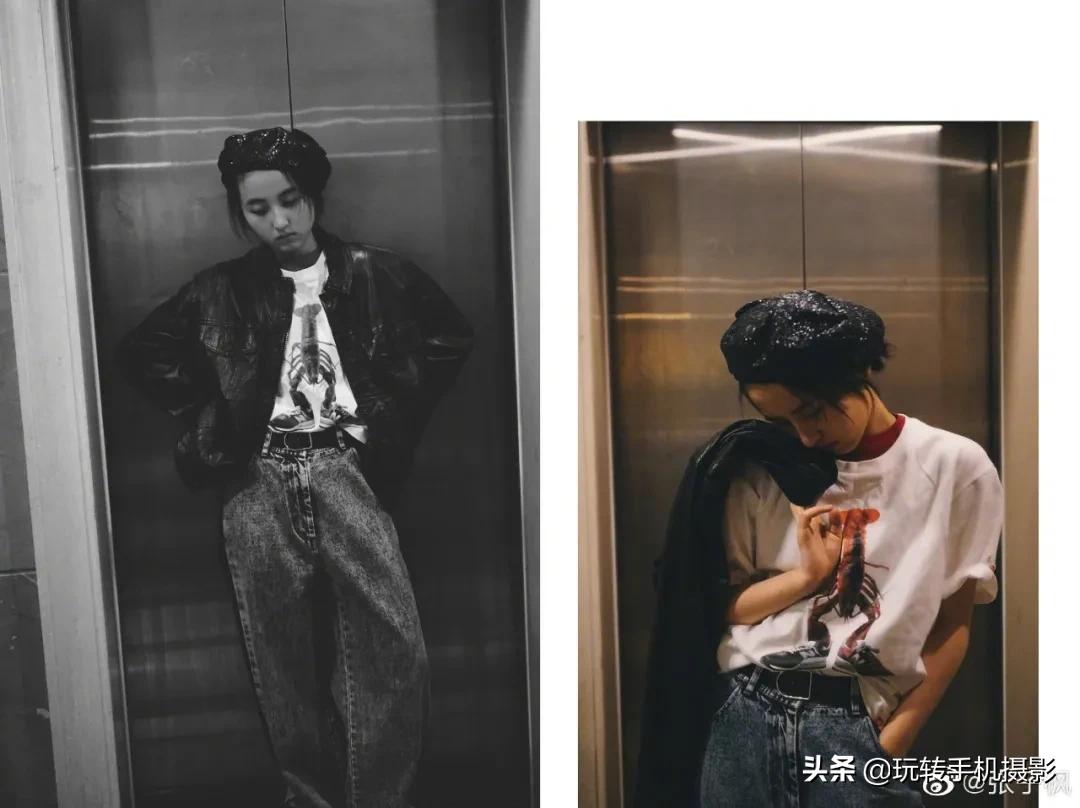 冬天戴帽子拍照摆拍技巧,冬天如何正确戴帽子拍照