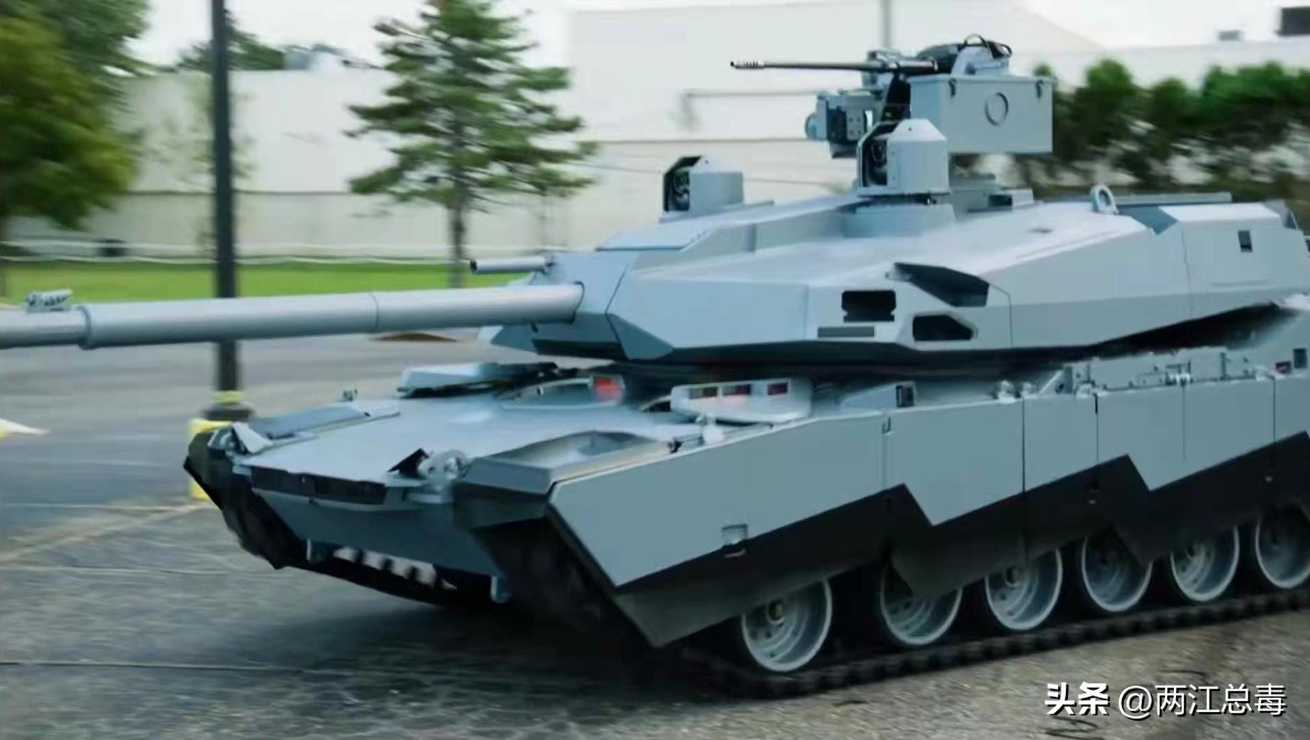 M1X现身T14参战，美俄战车都来了，我们的四代主战坦克是啥样的？