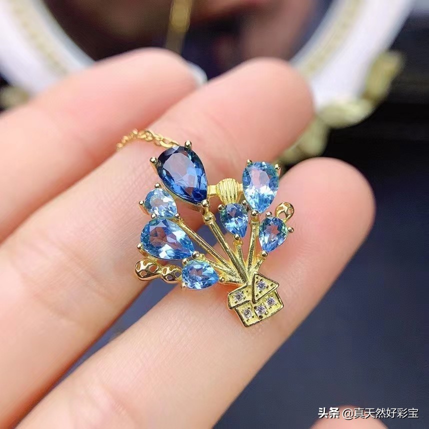 s925银粉托帕石吊坠,s925镶粉红托帕石吊坠报价