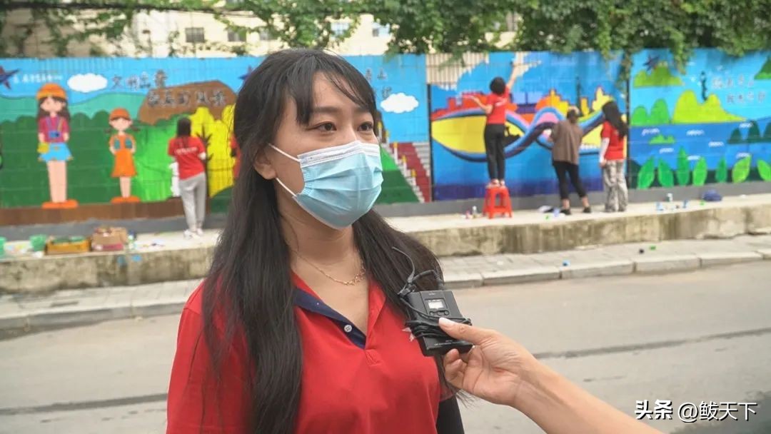 创建文明城市墙绘,文明创城美化家园