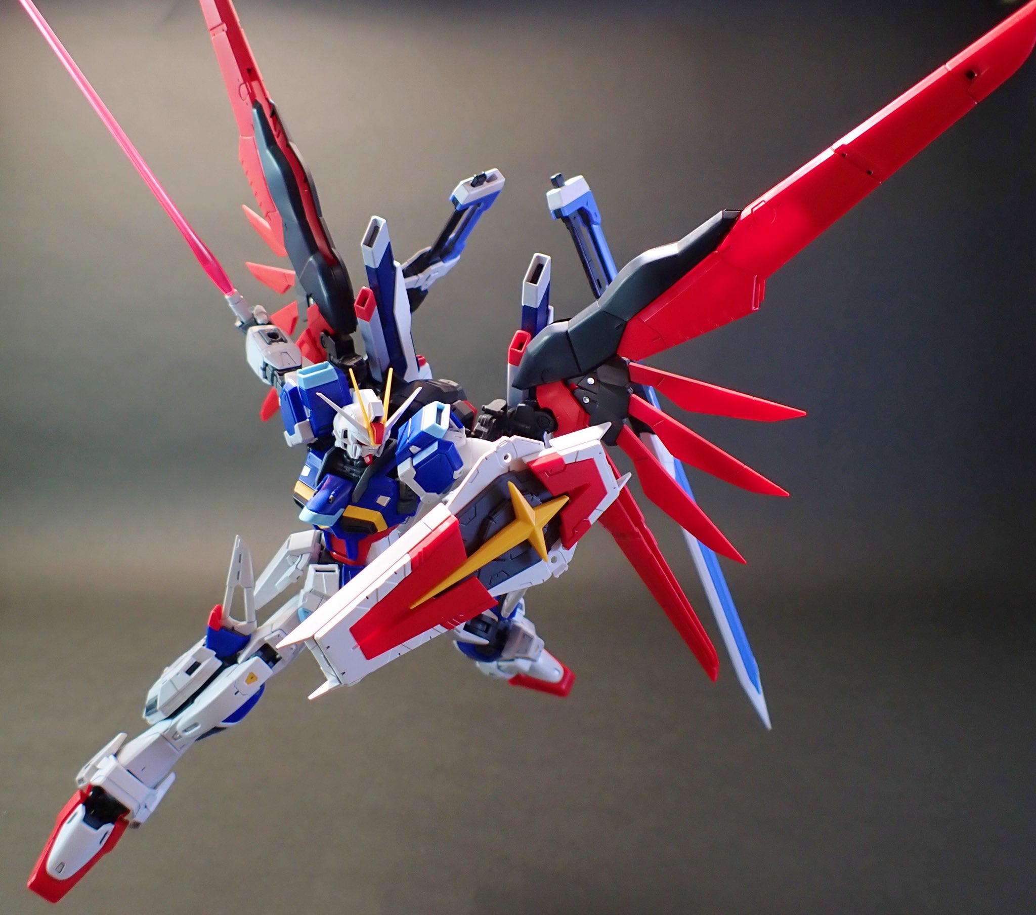 高达模型命运光翼mg,命运光翼投影特效