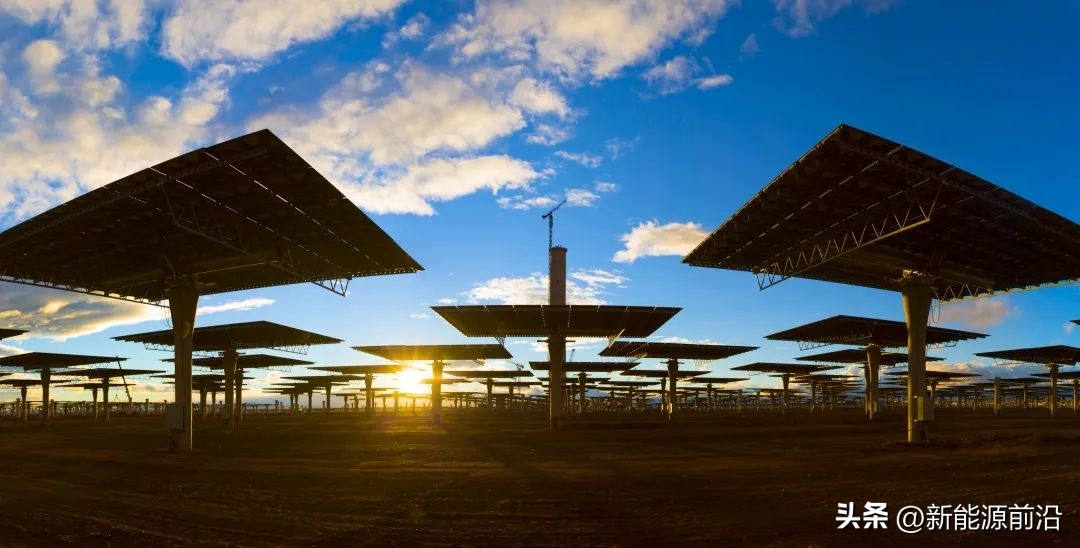 国内在建最大塔式光热项目,世界塔式光热发电