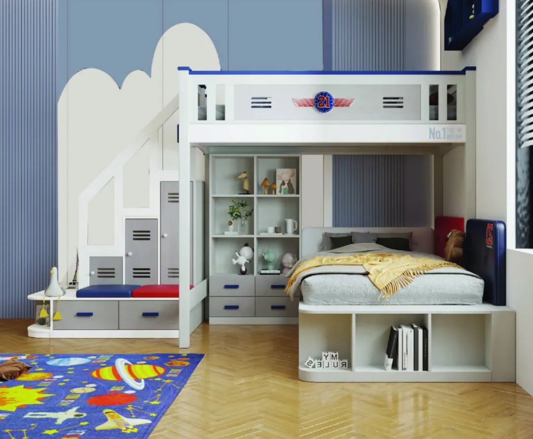 儿童房功能齐全装修攻略,6.7平米儿童房最佳布局图