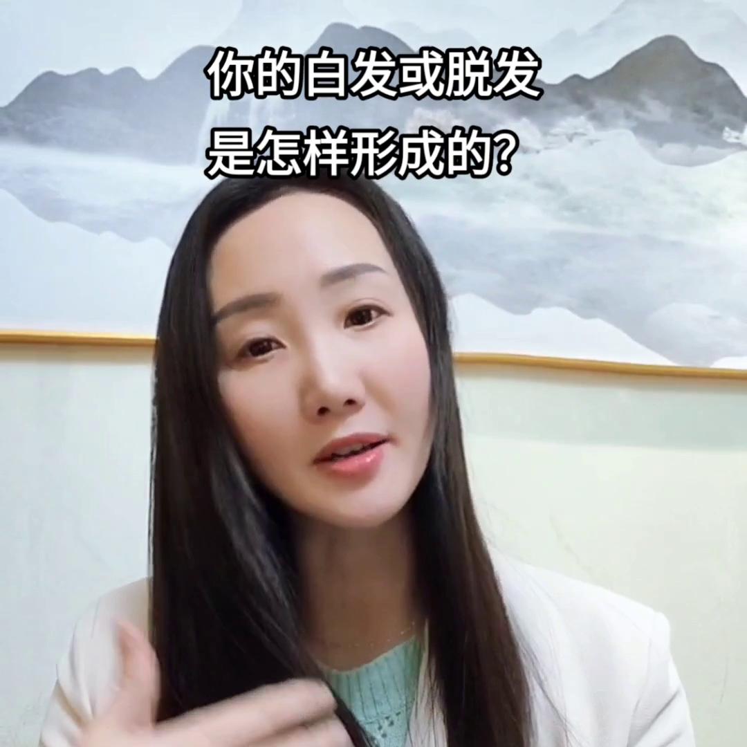 青年白发脱发的原因及解决方法,一个动作教你告别白发脱发