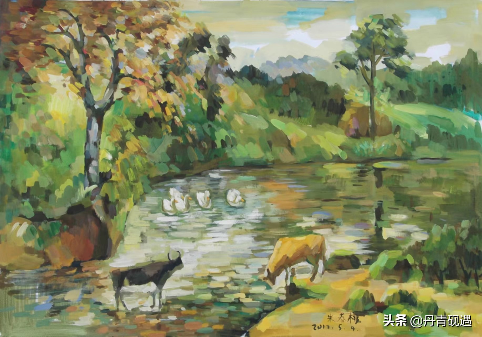 画家朱春桃｜学为世范是理想目标，教好学生是我的本分