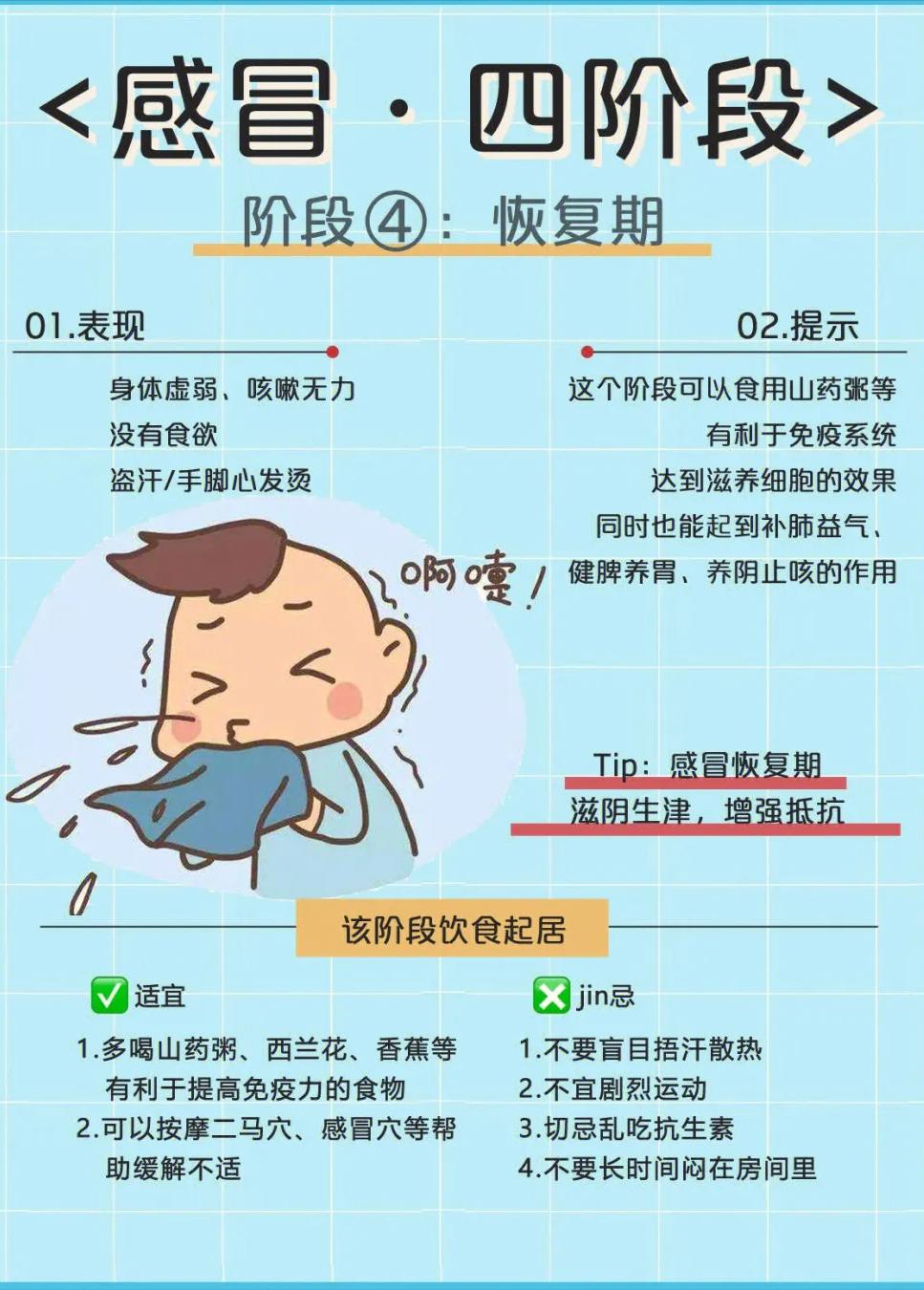 感冒知识普及和应对方法,感冒吃啥都没味属于感冒第几阶段