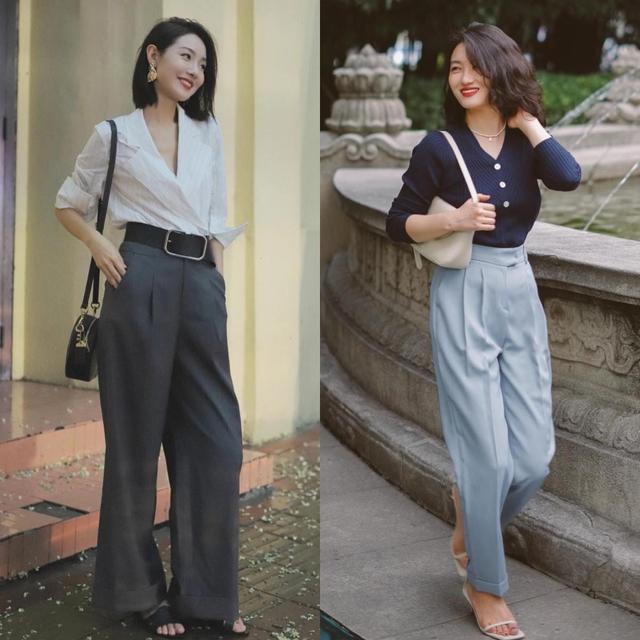 穿阔腿裤怎么搭上衣的视频,穿阔腿裤熟记这4个搭配诀窍