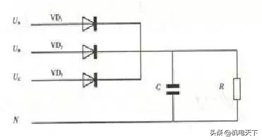 高压带电显示器电气原理接线图,电气接线图同一元件的各部分