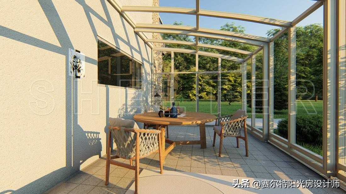北方阳光房怎么解决冬暖夏凉问题,玻璃阳光房怎么搭建才能冬暖夏凉