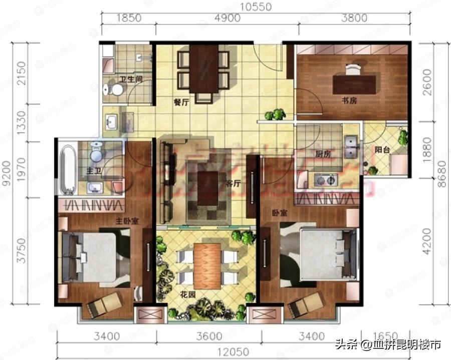同样是背靠大型城市商圈,这个小区却算不上贵?