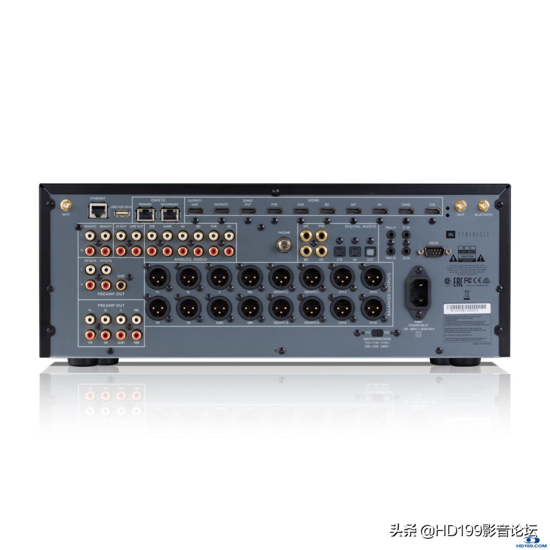主流16声道以上欧美AV前级分析汇总