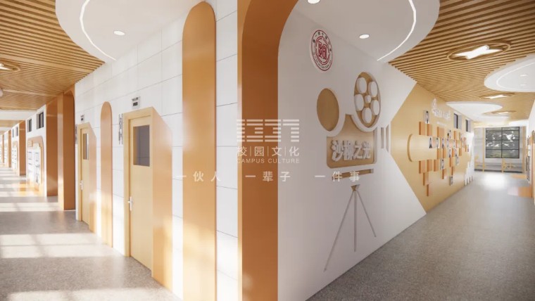 过道文化长廊空间设计,走廊文化效果图大全