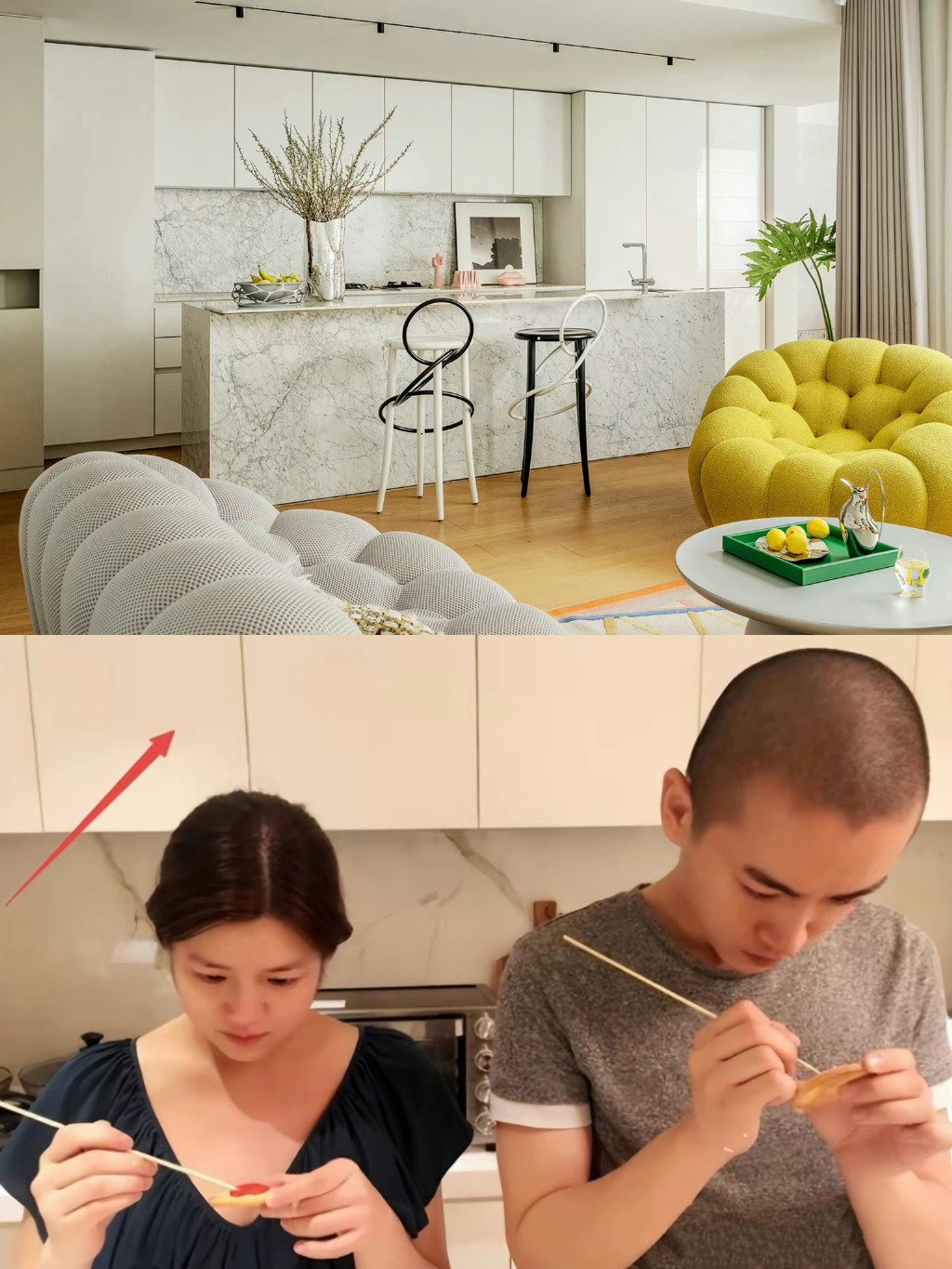 杨迪说陈妍希的家像样板,杨迪到陈妍希家做客