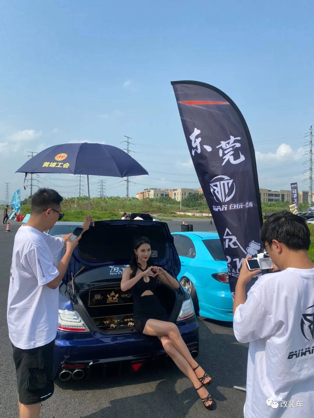 气动宽体丰田锐志,气动宽体姿态