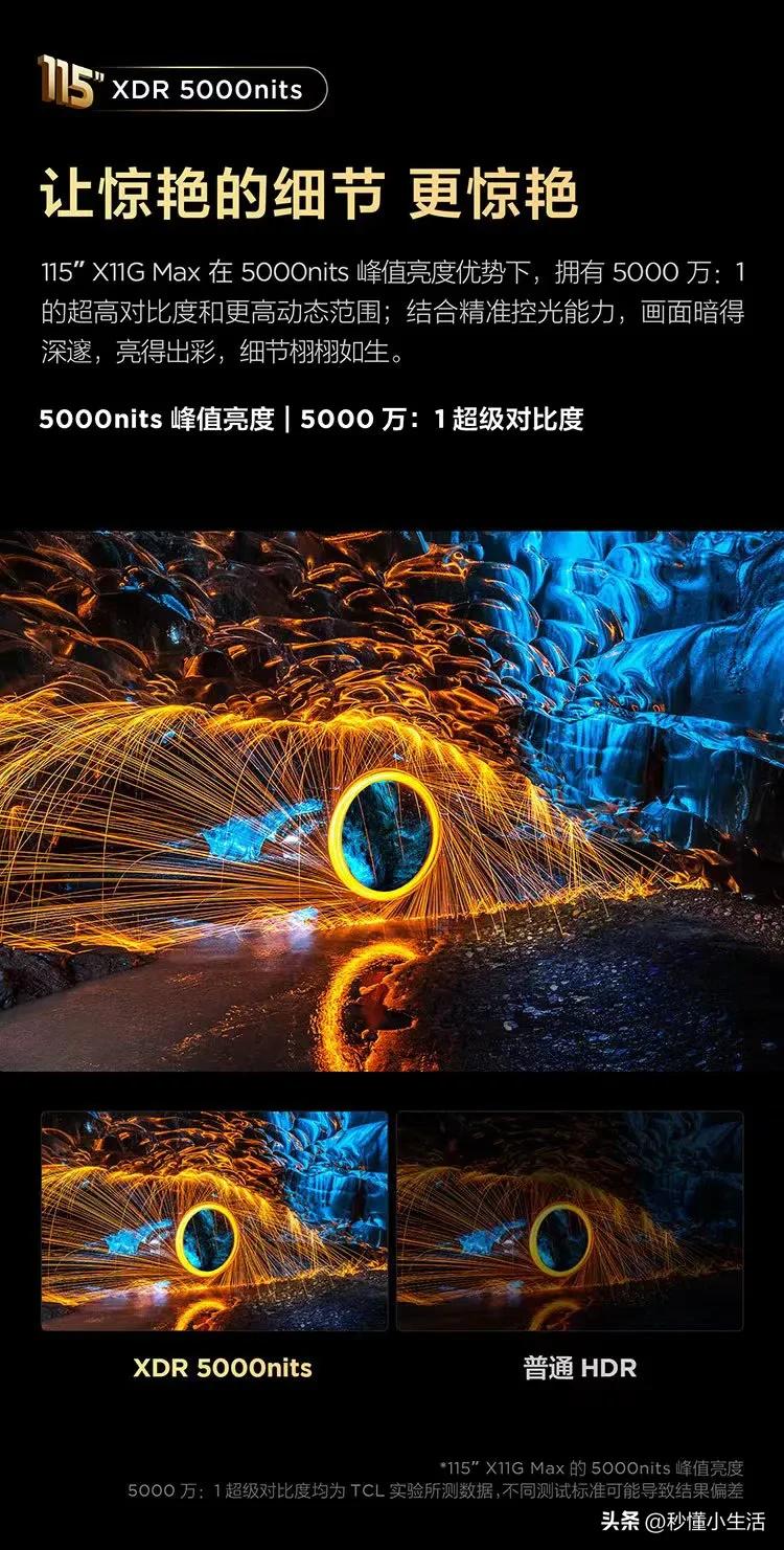 3000元75寸tcl电视性价比之王,tcl115寸电视优点