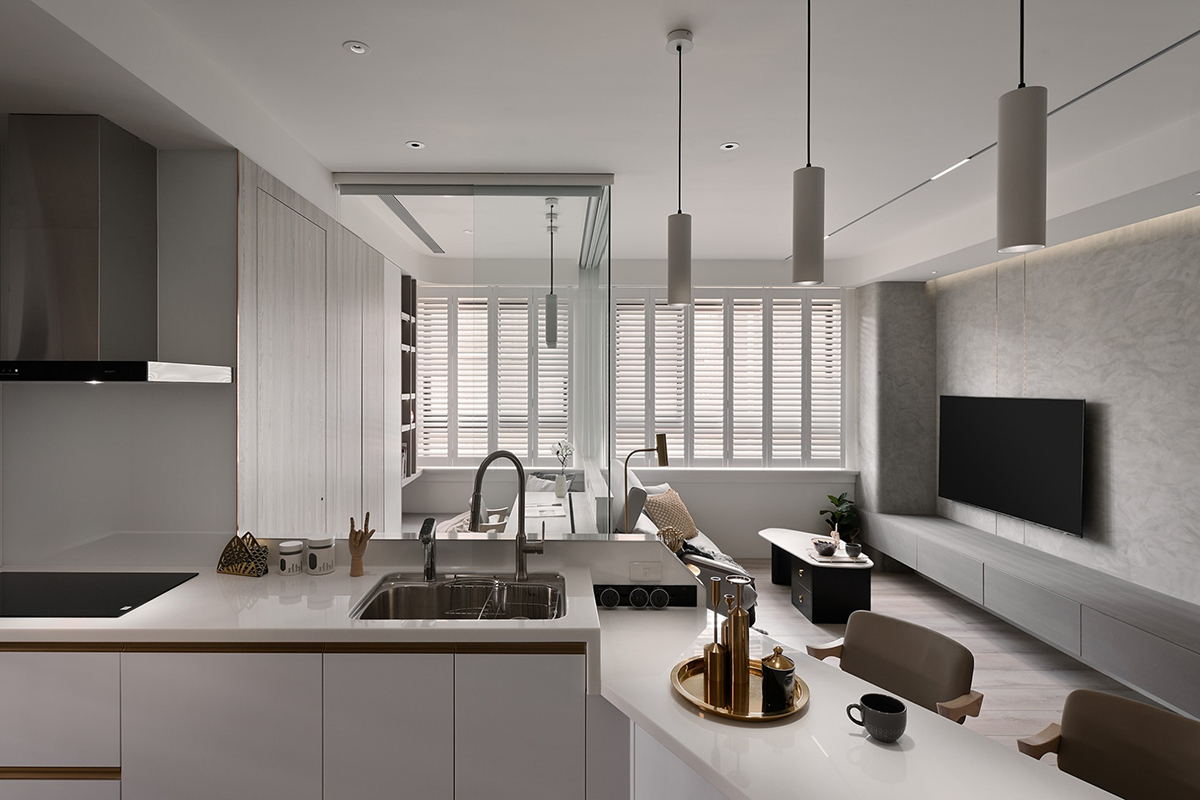 退休夫妻精致的养老生活，住102㎡，全屋典雅现代，让人羡慕