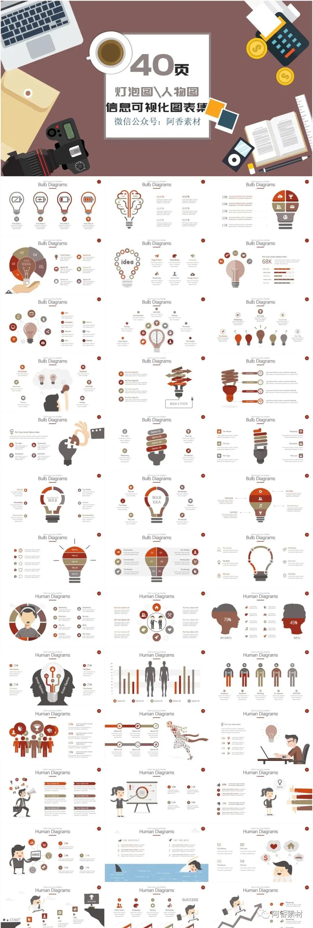 免费ppt数据统计图可视化,精美的数据分析高大上ppt图表