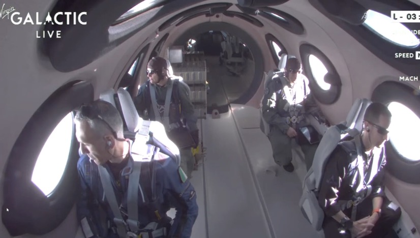 美国维珍银河航天飞机造价,美国最新航天飞机太空视频