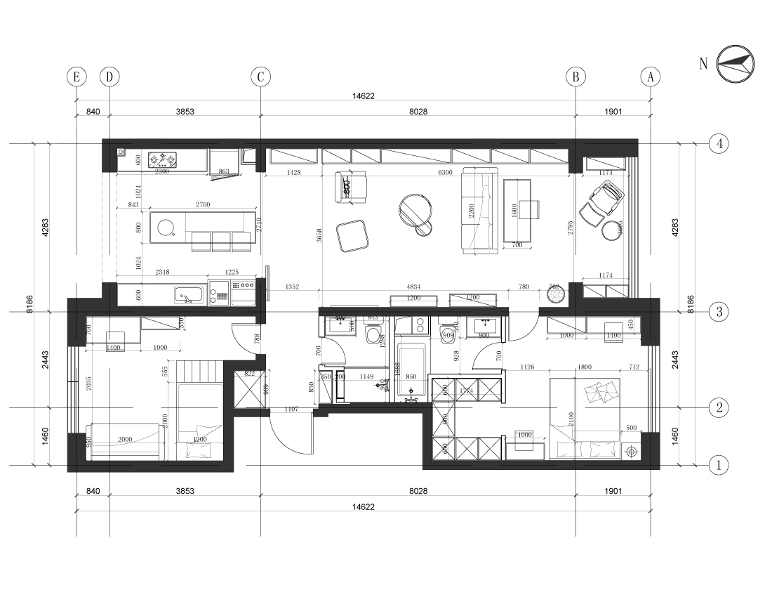 令人眼前一亮的艺术氛围，好像杂志里的家