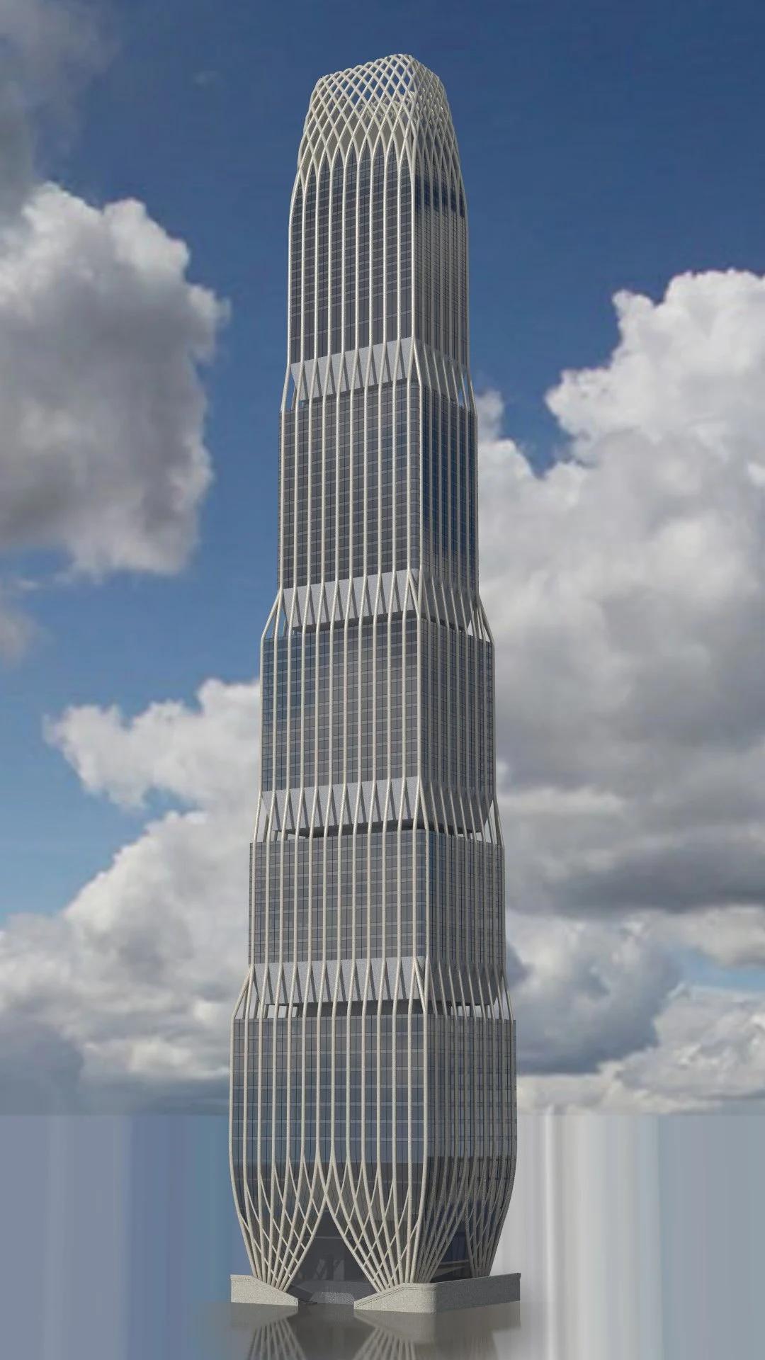 世界城市摩天楼排名,全球前三摩天楼