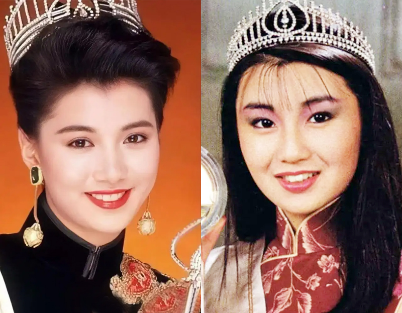 最新各届港姐冠军,去年港姐有哪位星二代参加