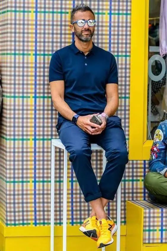 夏季男士polo衫短袖怎么搭配,夏季男士短袖polo衫搭配整套