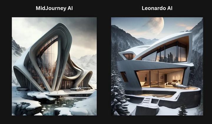 MidJourney和LeonardoAI的区别