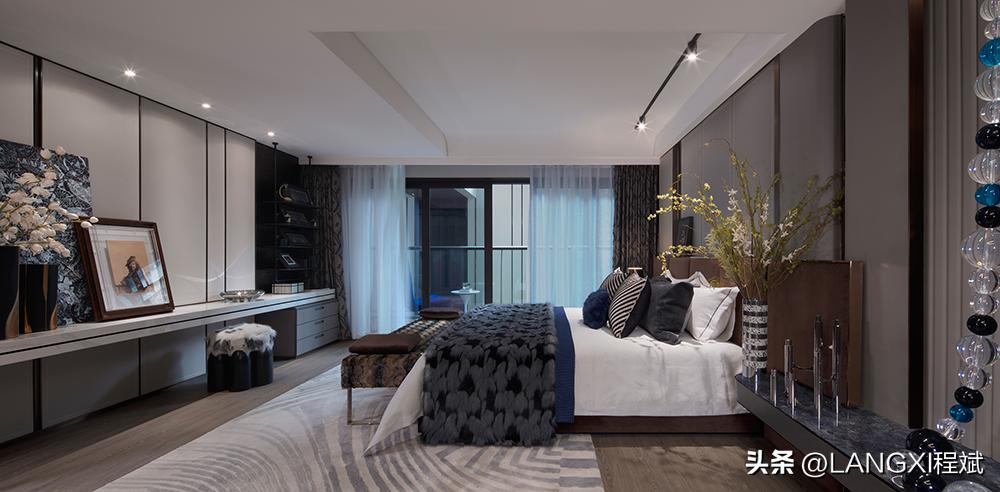 350平轻奢样板房,350平大平层样板间