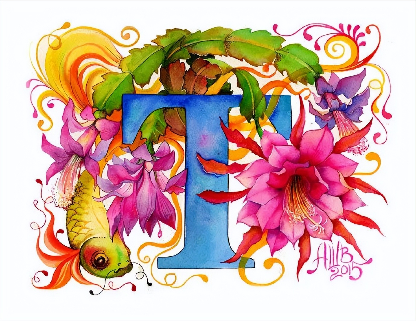 大神级水彩作品看完肯定不后悔,40张笔触狂放的水彩