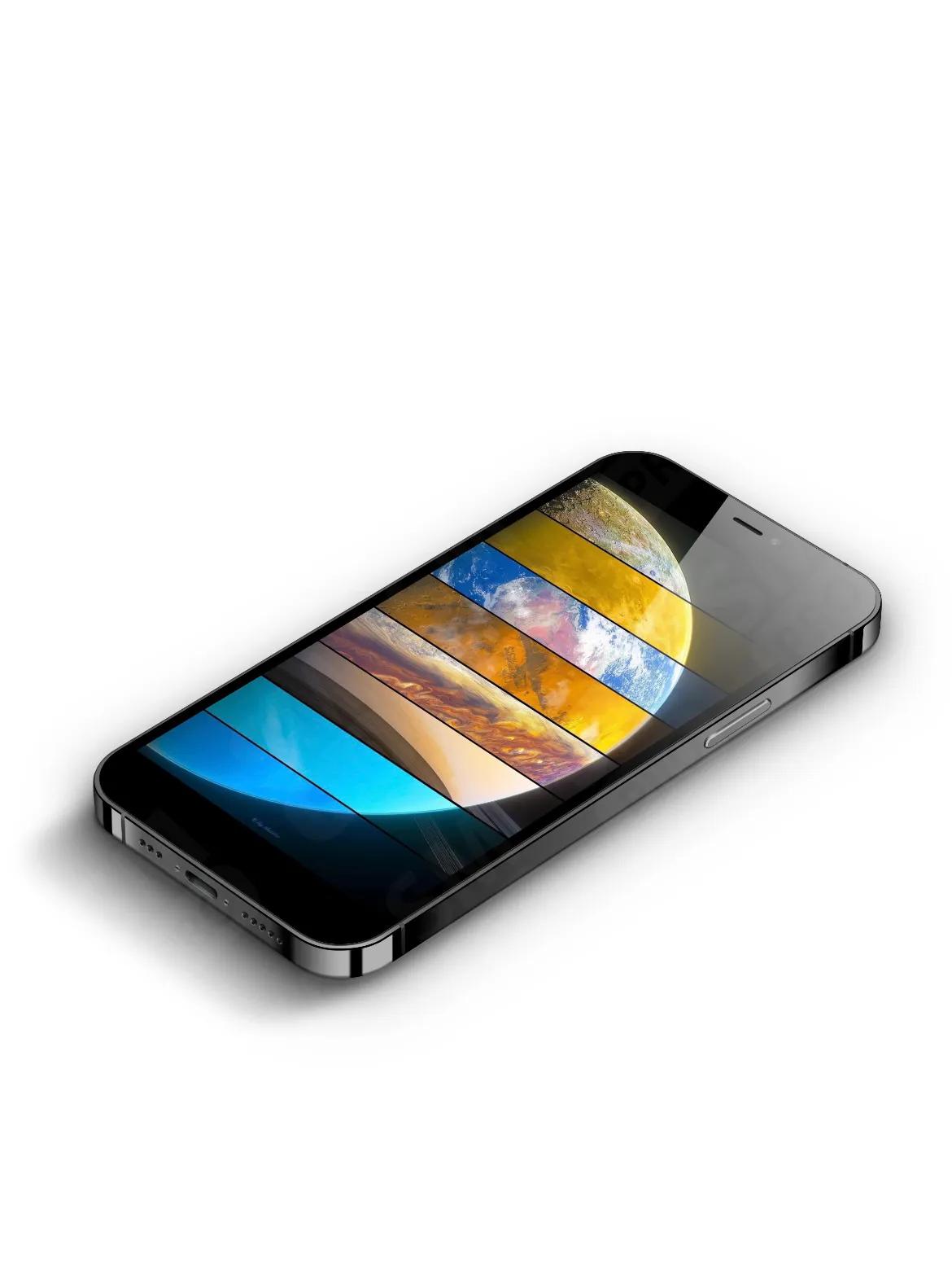 精美彩色上蓝下红壁纸,手机壁纸彩色粉末