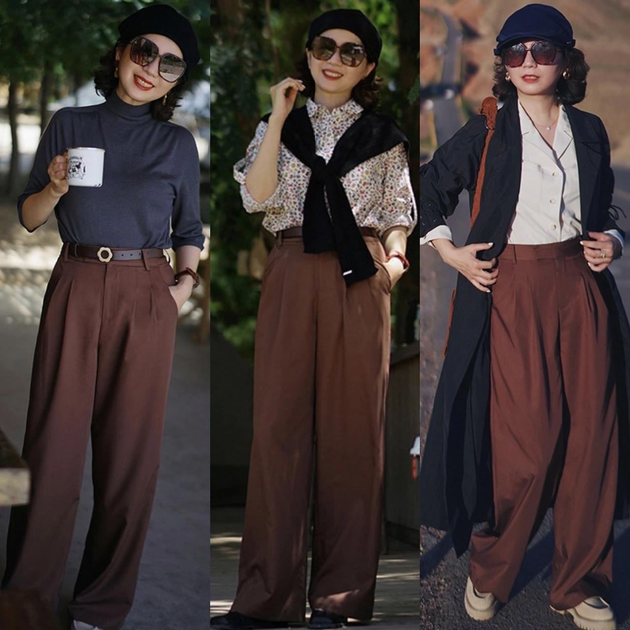 女人过了30穿什么样的裤子才好看,女人上了年纪就应该穿得成熟一点