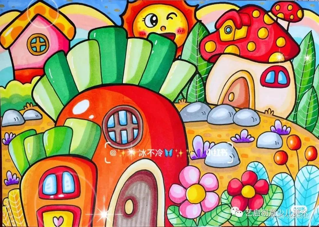 关于中国的绘画马克笔丰富一点,马克笔绘画流民图