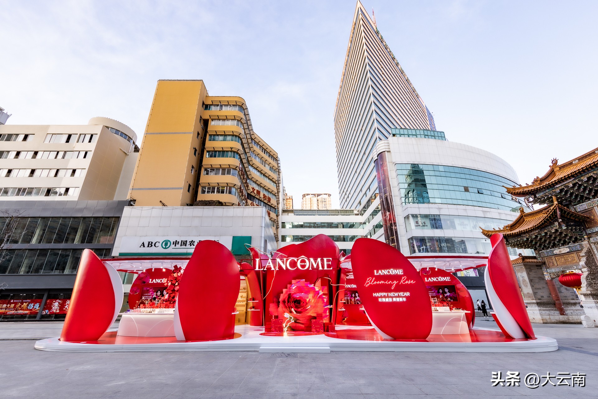 昆明兰蔻快闪店,兰蔻昆明新春游园会