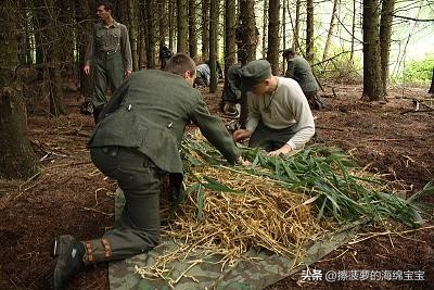 户外防水防火帐篷布,二战德国帐篷