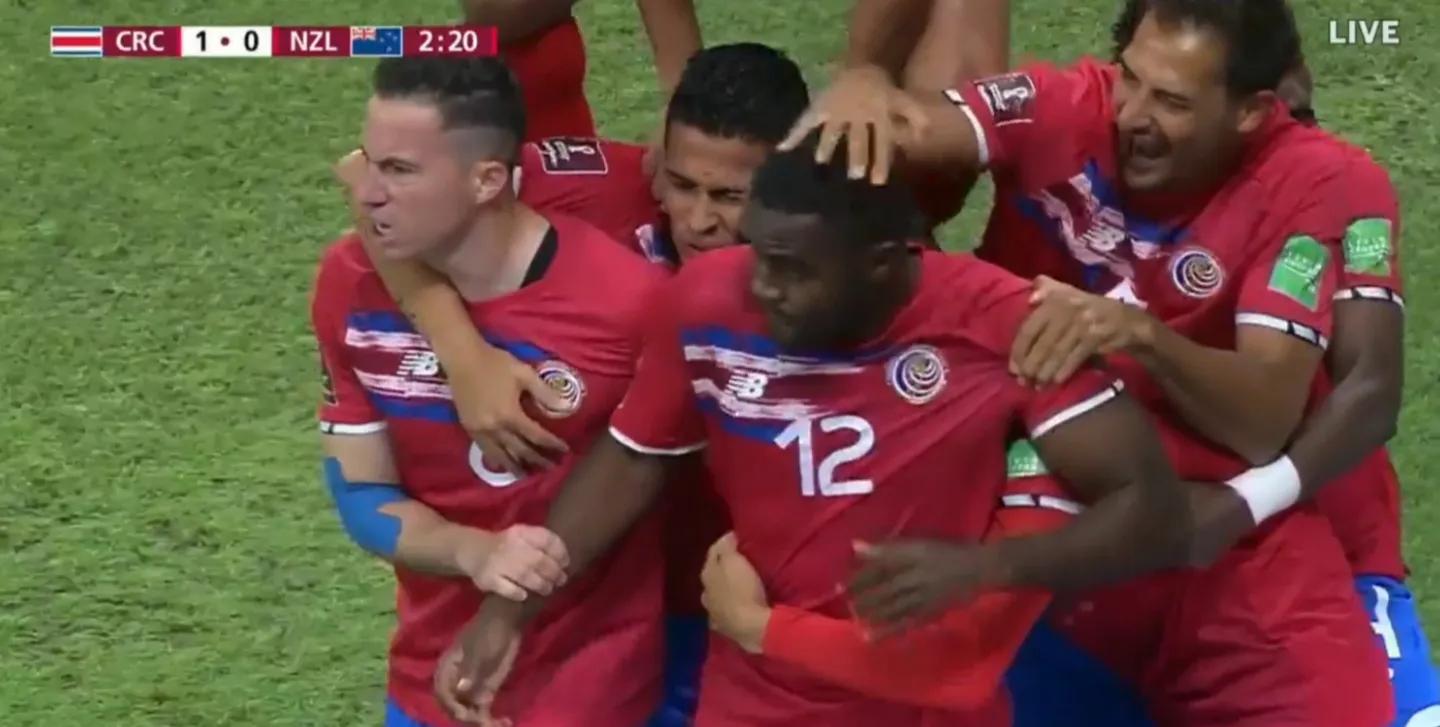 2002哥斯达黎加世界杯绝杀,哥斯达黎加进1球