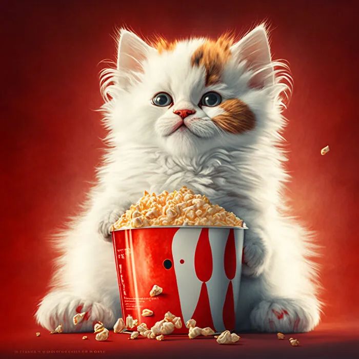 ai绘画萌宠猫爆款,ai绘画猫咪拟人教程