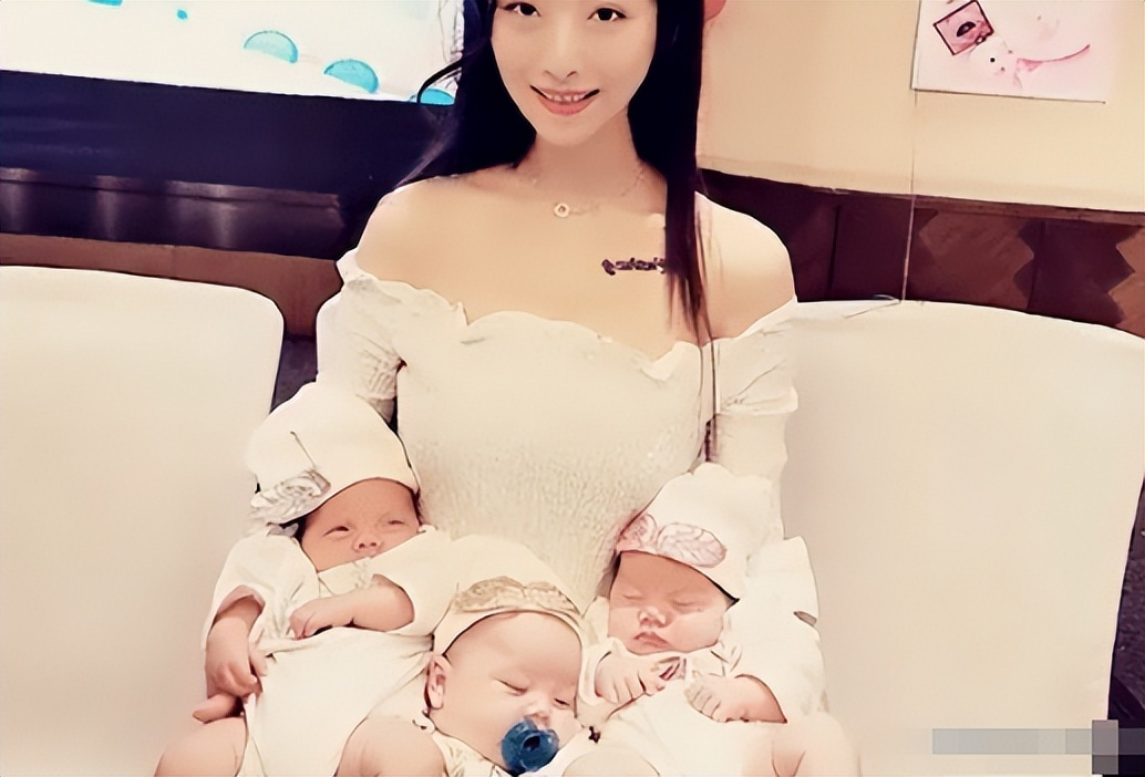 闺蜜花20万试管生混血宝宝视频,30岁女模特试管生下混血三胞胎