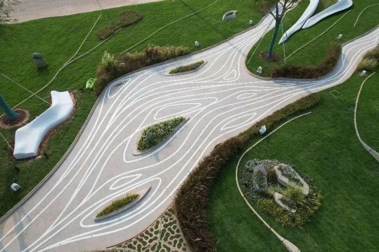 5523平方米，清华大学深圳国际研究生院3D打印城市公园