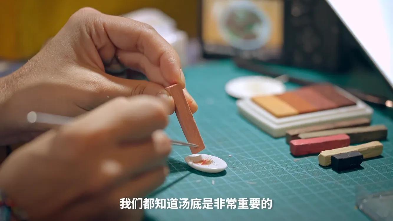 在虚拟的世界里展现自我,用黏土做微缩模型视频大全