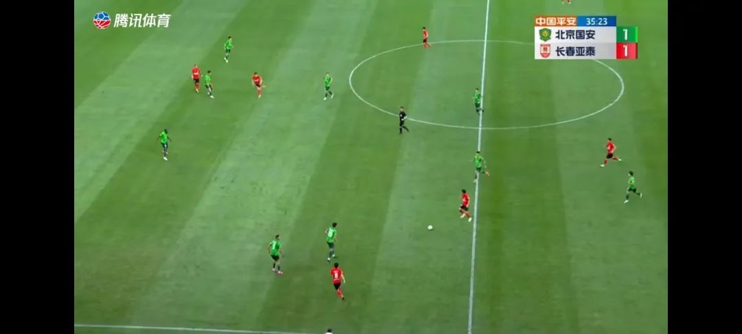 国安跟长春比赛,国安对长春震撼开场