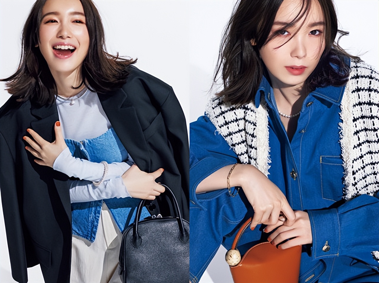 日本30+职业女性专门志排名，米色与牛仔风最受追捧，今春可参考