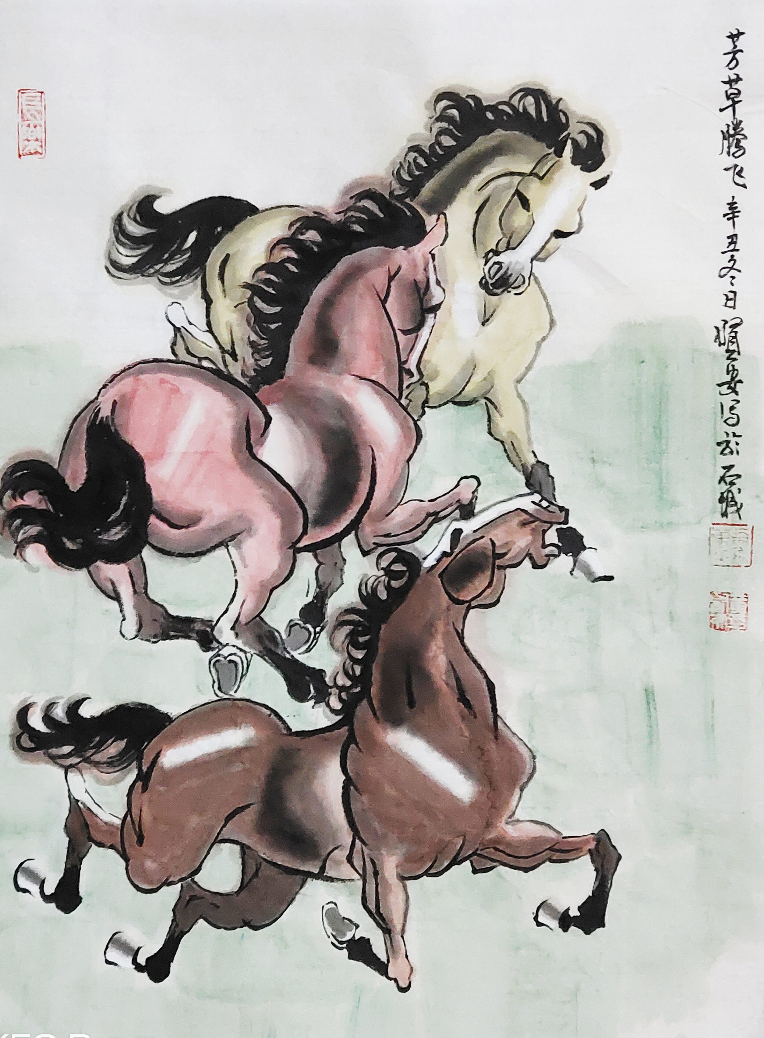 迎冬奥庆新春书画,迎元宵庆冬奥绘画一等奖