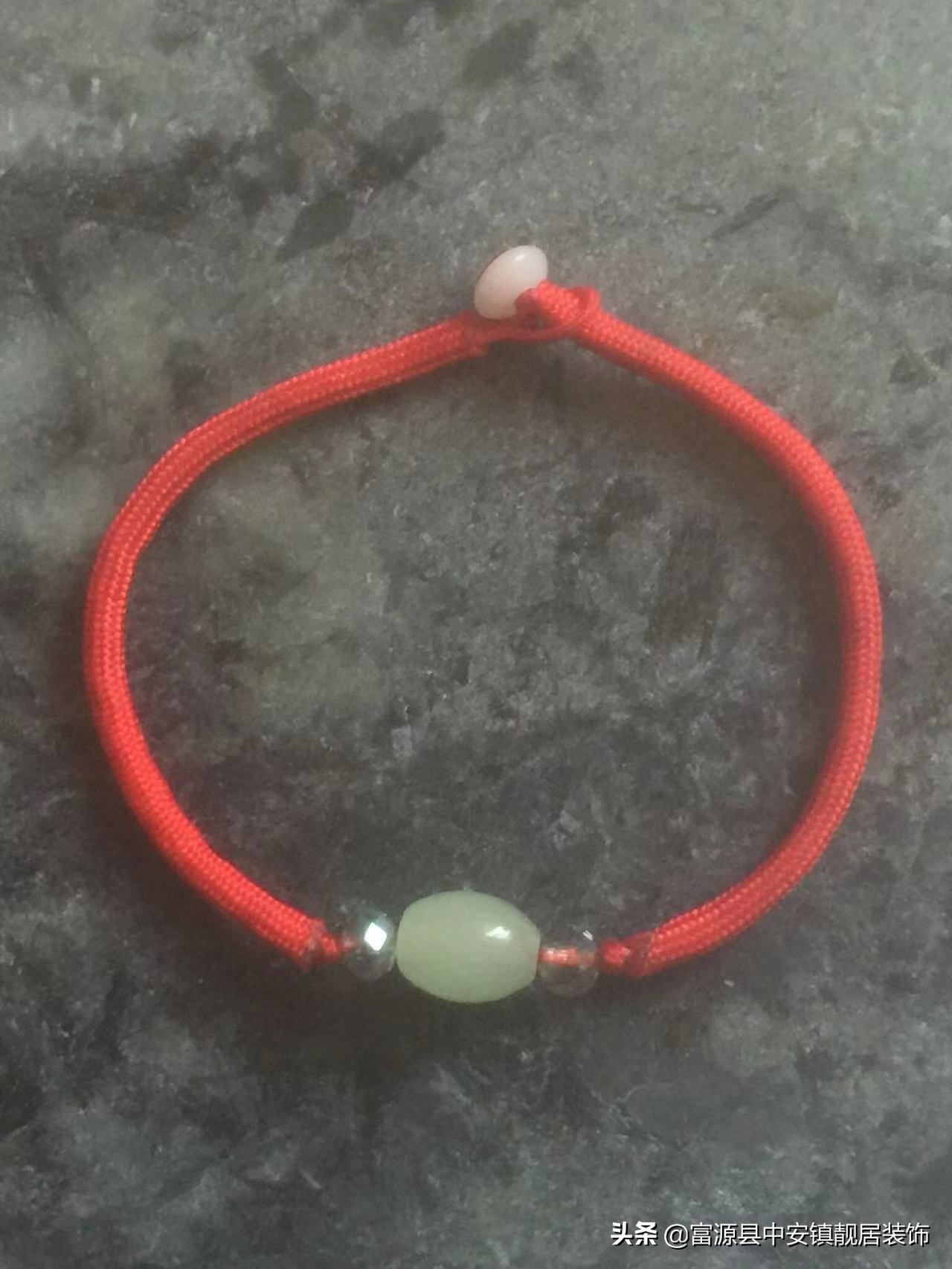 中国结手链颜色搭配,中国结手链结尾扣