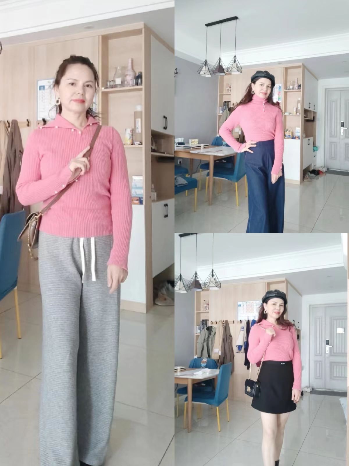 30-50岁精致女人这样穿搭时尚大方,妈妈穿搭推荐40-50岁春季搭配