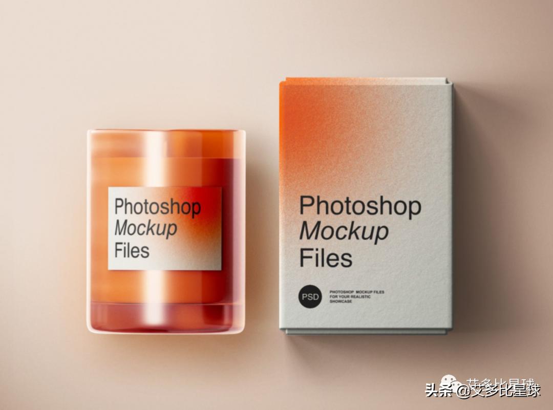 「706期」Behance大佬都在用的香薰样机和轻奢模板，被我找到了