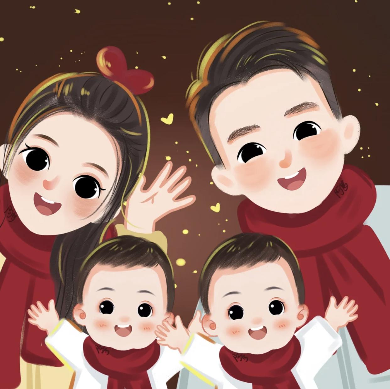 祝2023年平安喜乐，兔然暴富，红红火火#朋友圈背景#亲子头像#