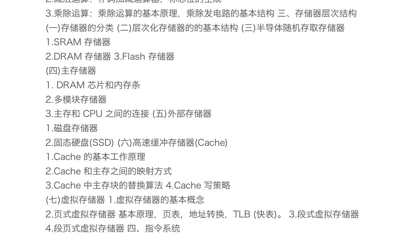 2022考研408大纲完整版下载,考研计算机专业基础408大纲